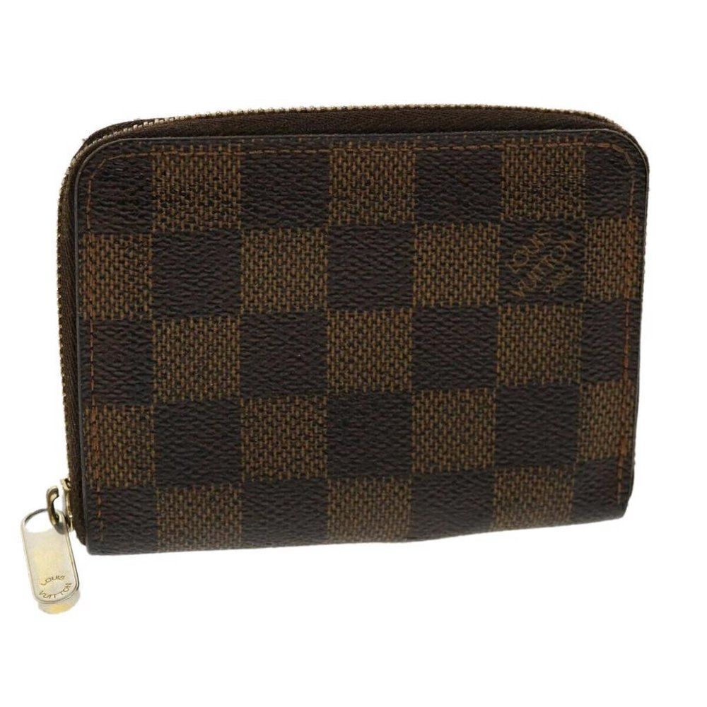 LOUIS VUITTON Damier Ebene Zippy Coin Purse